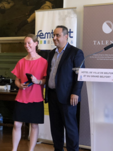 Lire la suite à propos de l’article Remise de la médaille de Bronze du CNRS à Aude Bolopion