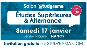 Lire la suite à propos de l’article Salon Studyrama Études Supérieures et Alternance de Nancy